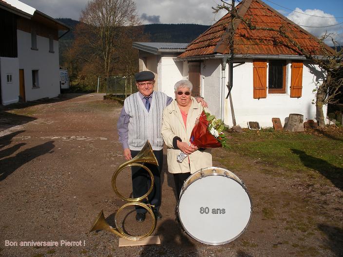 Bon anniversaire Pierrot !